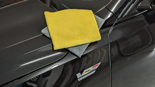 All Purpose Microfiber Towel 320 GSM (Yellow)